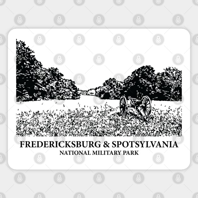 Fredericksburg and Spotsylvania National Military Park Sticker by Lakeric